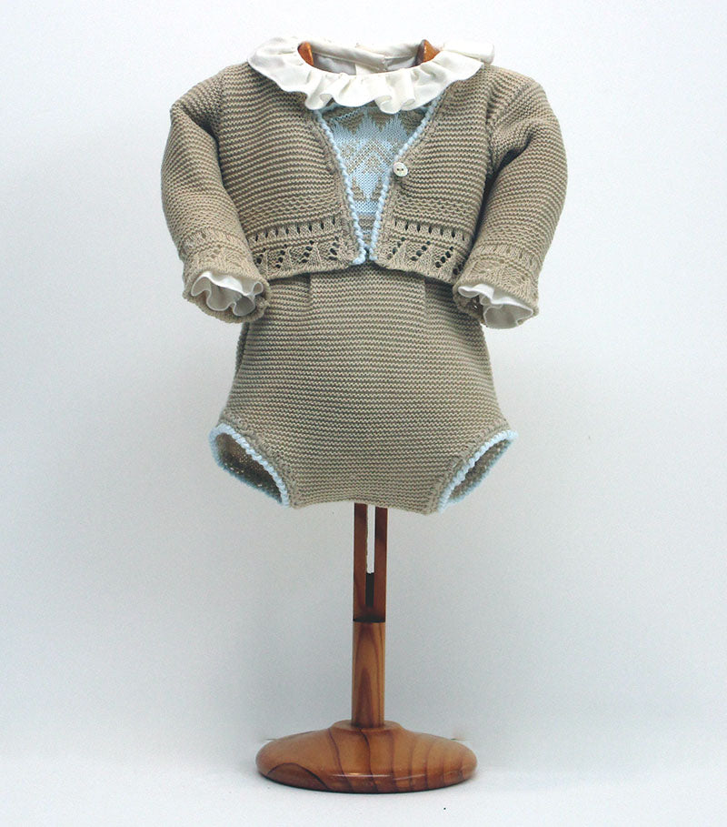 Ranita peto, chaqueta y camisa Md.1759 - zaidabebe